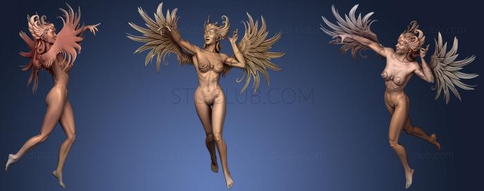 3D model Rio Carnaval Girl (STL)